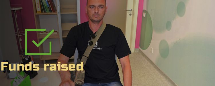 Valeriy K, 42. Treatment in progress