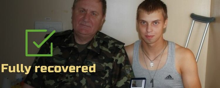 Volodymyr, 19. Fully recovered