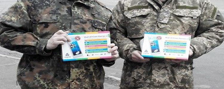 Два планшета передали 1й танковій бригаді