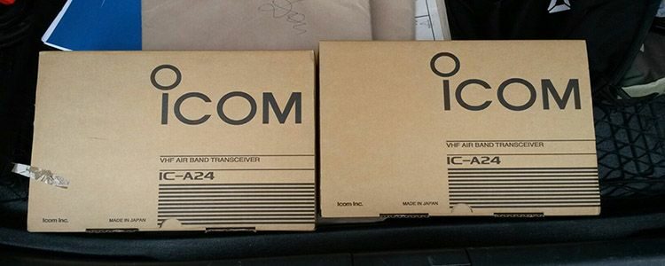 Icom radios and three-point rifle slings for reconnaissance