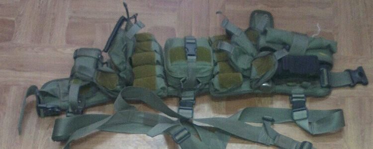 Load bearing vests and fatigues for "Alfa" Special Forces Unit