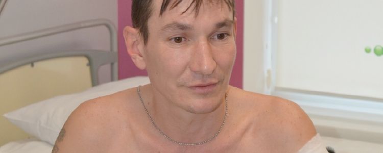 Treatment of wounded ATO soldier Olexandr suspended