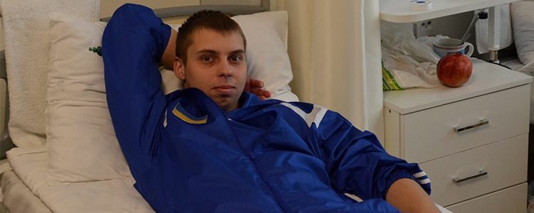 Володимир готується до першого етапу лікування