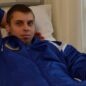Volodymyr prepares for the first stage of treatment