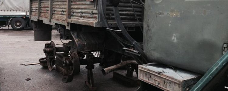 Old machinery arrives for repairs