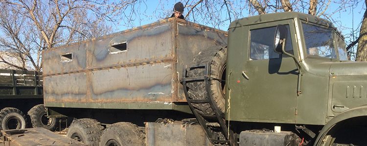 Old KrAZ gets new suit of armor