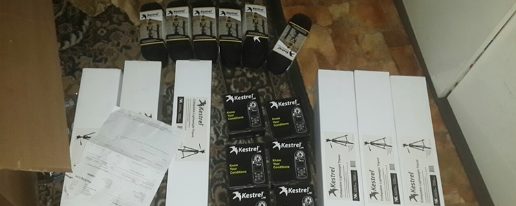 Weather meters arrive in Ukraine
