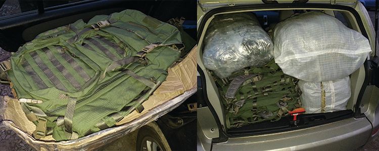 Тактичні рюкзаки відправили до підрозділу