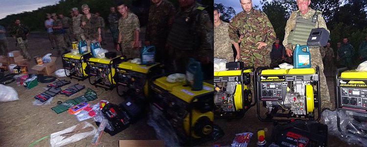 Generators for 55th Brigade
