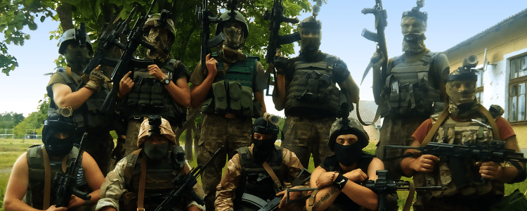 Equipment for special squad of 72nd Brigade People’s