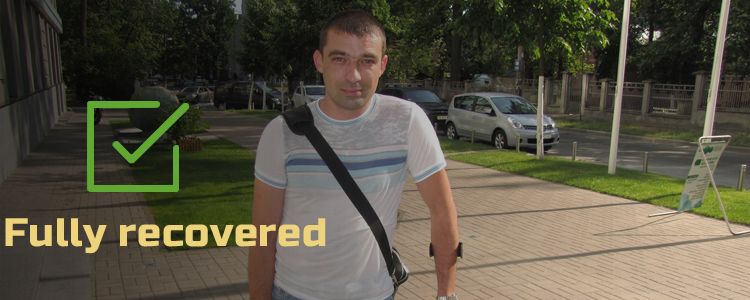 Volodymyr, 31. Treatment completed