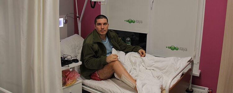 The story of one wounded soldier’s treatment