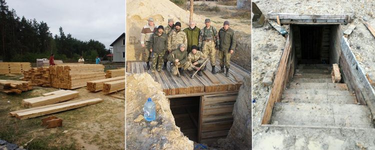 10 000$ від спонсора на виробництво 10 бліндажів