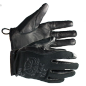 Leather shooting gloves