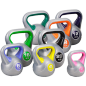 Vinyl weight set, 4 kg - 10 pc, 10 kg - 2 pc