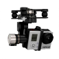 Gyro-stabilized gimbal for GoPro camera 