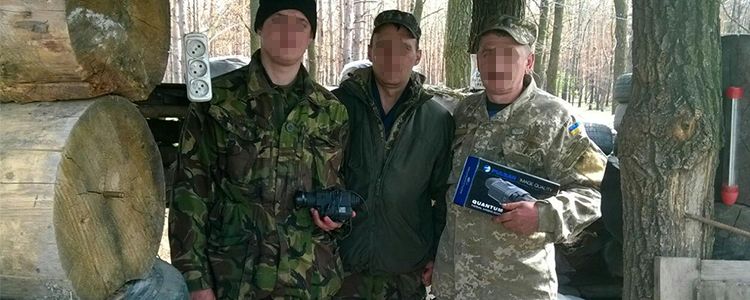 Two thermal imagers Pulsar XD50S delivered to Avdiivka