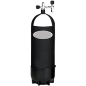 Steel balloon with 15 l valve, 230 atm