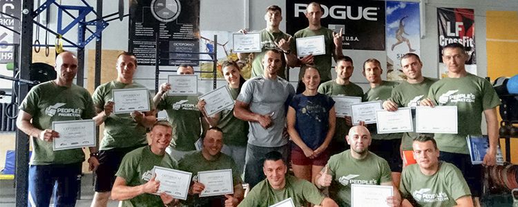 The military passed exams, now they are certified CrossFit coaches