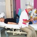Українські лікарі-біотехнологи провели унікальну операцію учаснику АТО з травмою хребта