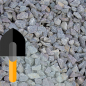 Construction of the base (gravel course 20-40mm)