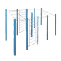 Monkey bars with Swedish wall, 7m