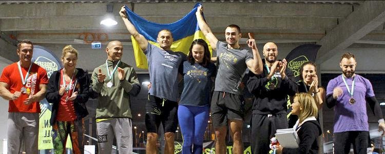 Ukrainian volunteers won the European Cross-fit Championship