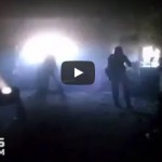 У мережі виклали відео потужного обстрілу промзони Авдіївки