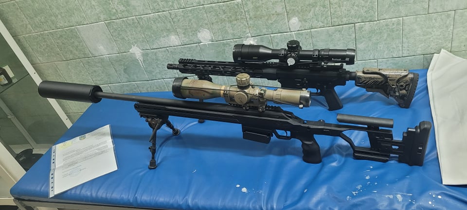 Ukrainian snipers have received a new bipod