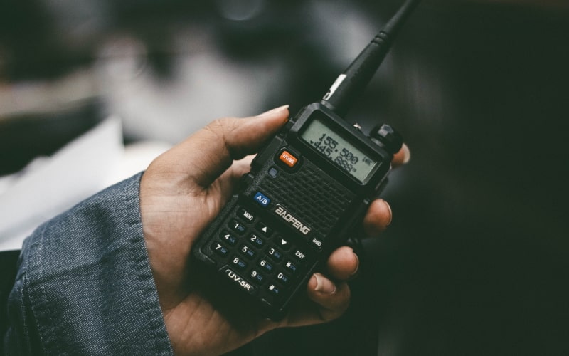 What does VOX stand for on a walkie talkie?