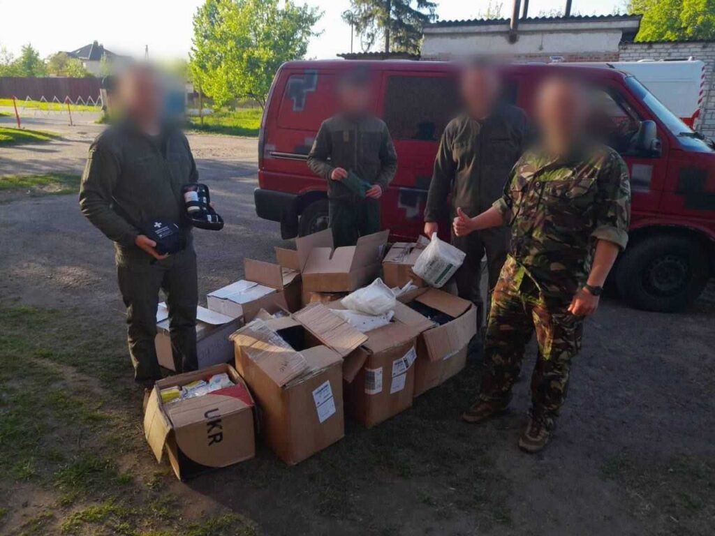 First aid kits and heaters for the Armed Forces of Ukraine