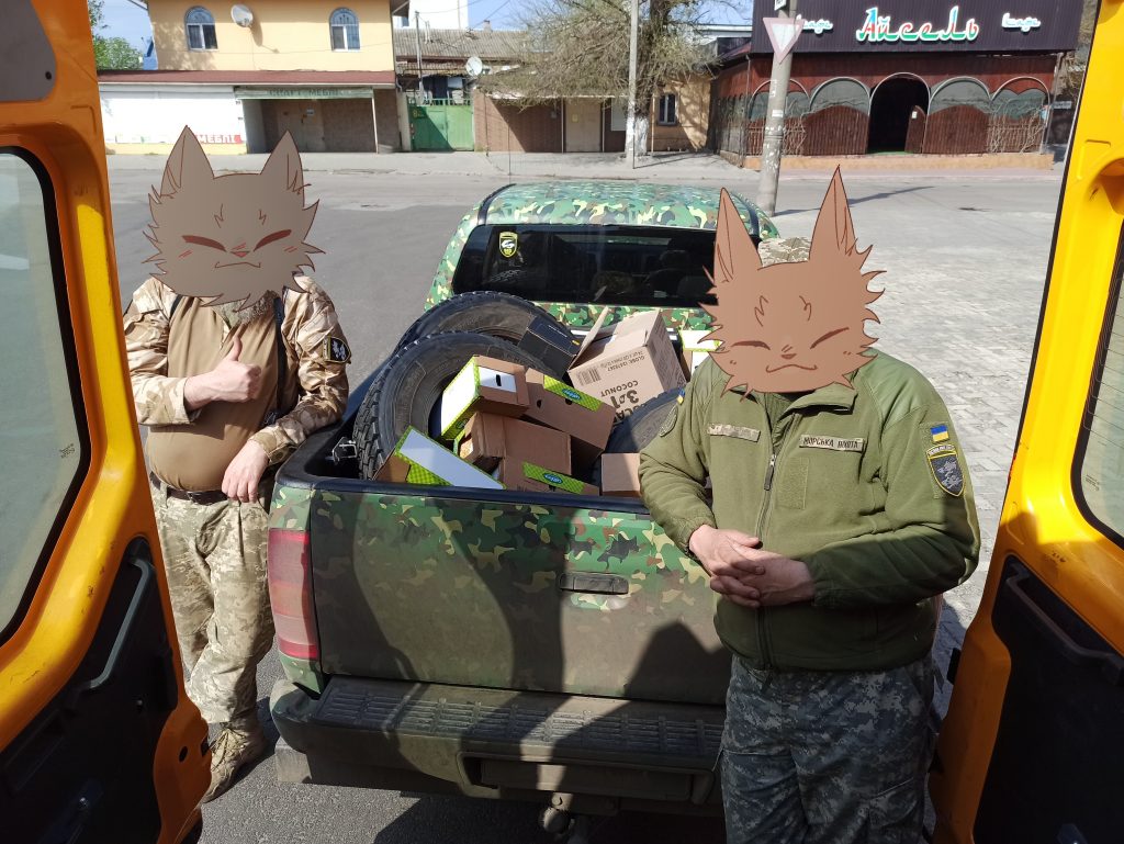Звіт по пальному та доставкам допомоги військовим та цивільним