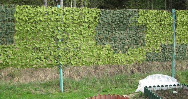 Decorative Fence Disguise.